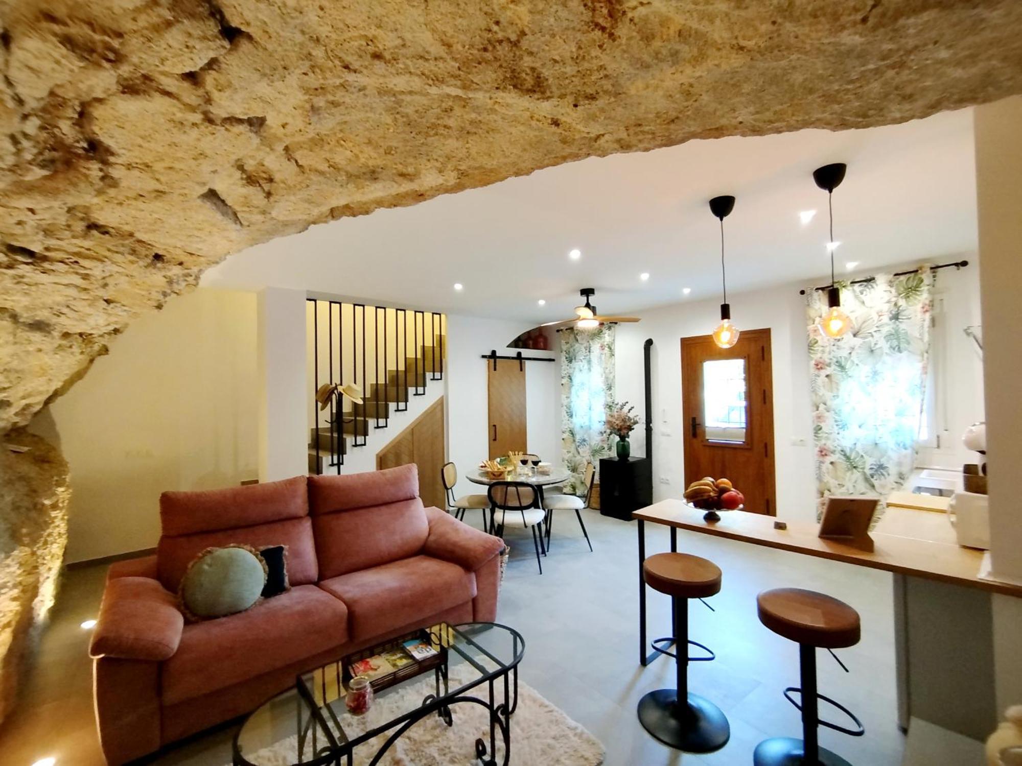 Casa Cueva Las Chicas Del Puente Setenil De Las Bodegas Esterno foto